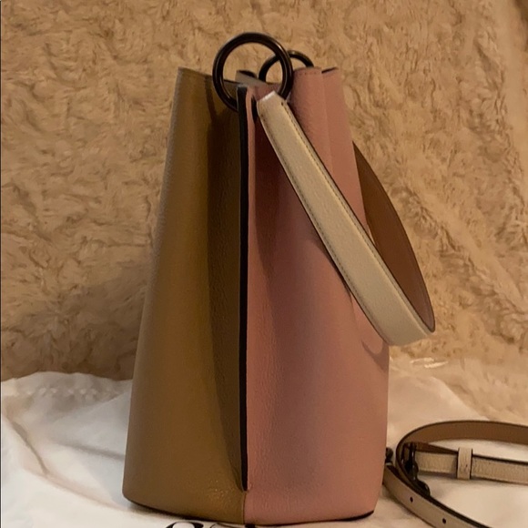 Coach Charlie Bucket Bag in Color Block - Picture 3 of 5